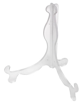 Silas Platter Tabletop Display Stand Large Kitchen , Large, White